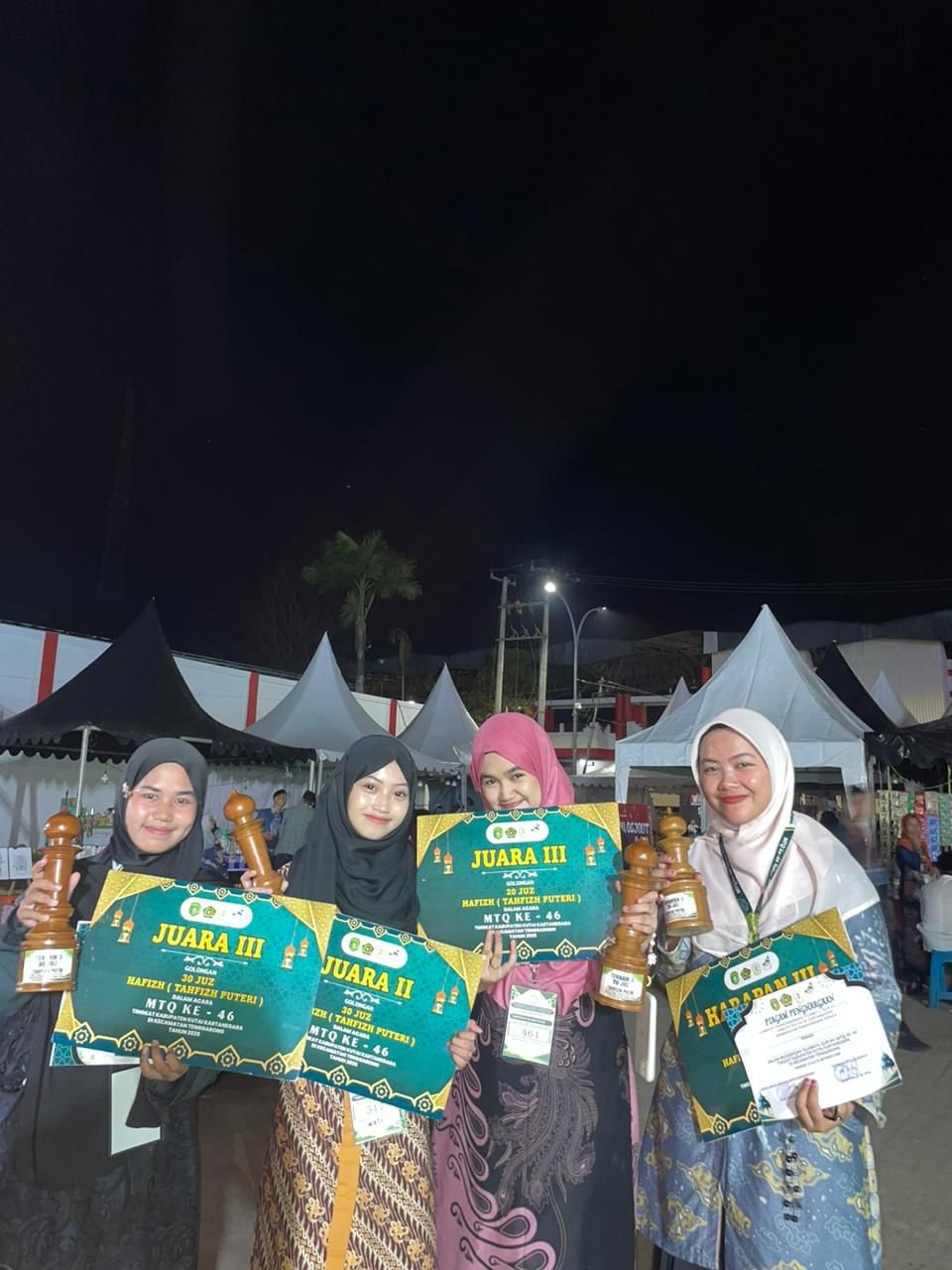 Santri Rumah Tahfidz Saunah Raih Prestasi di MTQ ke-46 Kutai Kartanegara